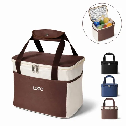 Triple Layer Insulated Lunch Cooler Bag, 6mm EPE Foam, 5h