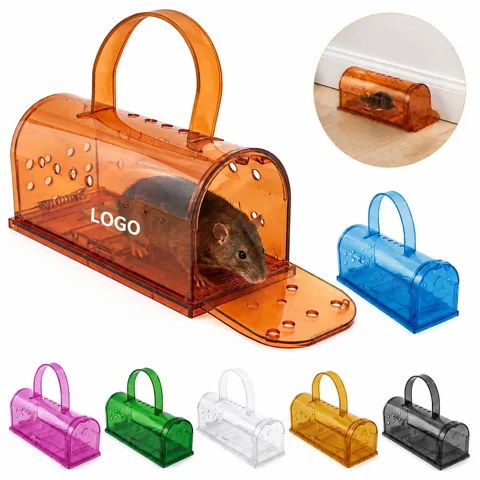 Reusable Mouse Trap ABS Plastic Quick Trigger Auto Catch