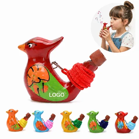 Ceramic Water Whistle Bird Mister Garden Decoration