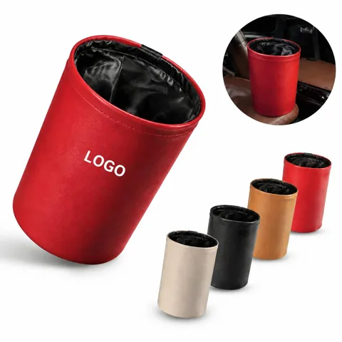 Foldable Waterproof Car Trash Container with Leakproof