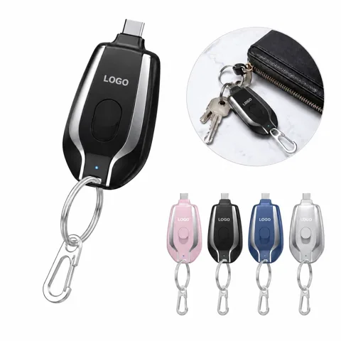 1500mAh Portable Emergency Charger with Type-C, Compact