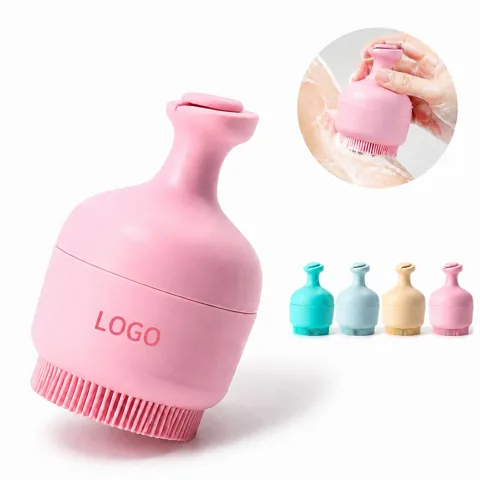 Silicone Facial Brush with Ice Pack, Soft Scrubber for Pores