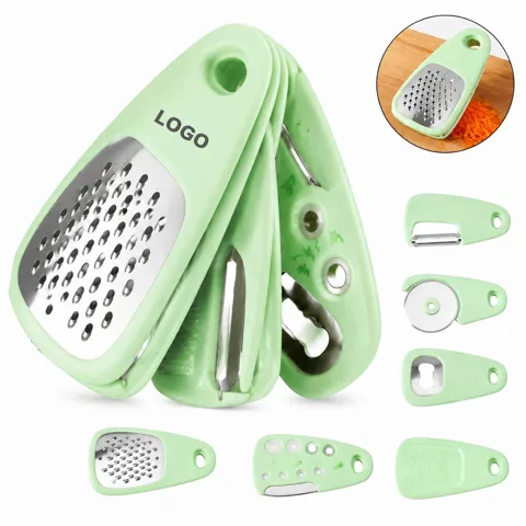 6 Piece Stainless Steel Kitchen Gadget Set, Multi-Purpose