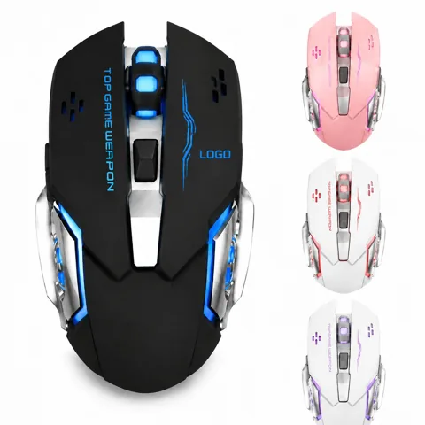 Cordless Precision Gaming Mouse with Lag-Free Wireless