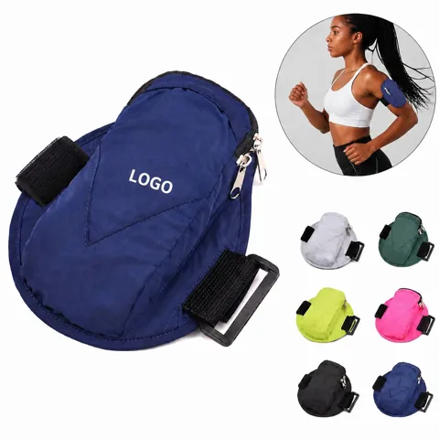 Adjustable Running Armband Phone Carrier with Reflective