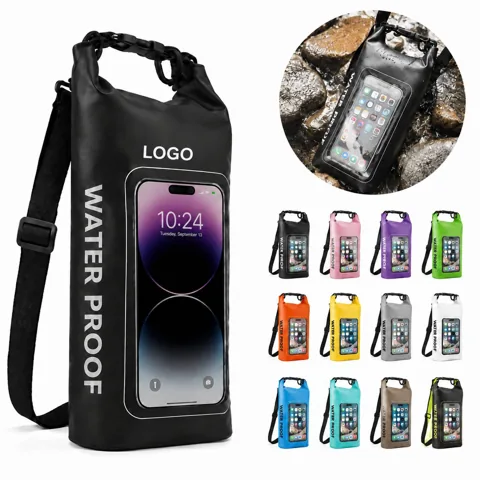 Waterproof Roll Top Dry Bag Backpack for Outdoor Travel