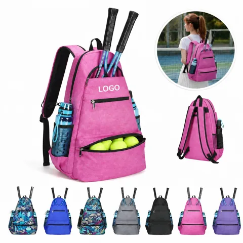 Tennis Backpack Racket Bag with Padded Compartment