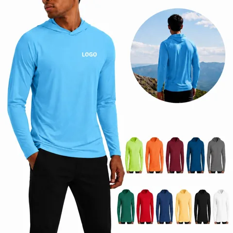 UV Block Hoodie Lightweight Outdoor Jacket with Hood
