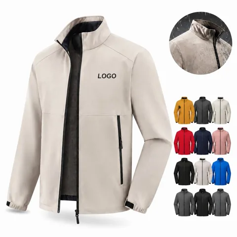 Lightweight Waterproof Hiking Jacket Wind Resistant Outdoor