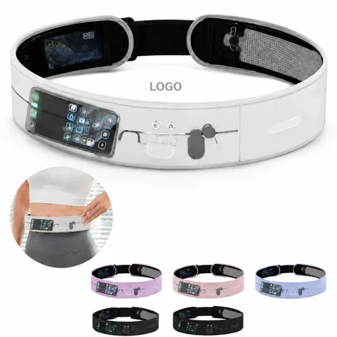 Ultra Thin Quick Dry Sports Belt with Pockets for Phone