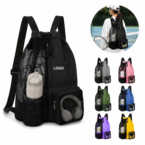 Mesh Wet Dry Separation Drawstring Bag