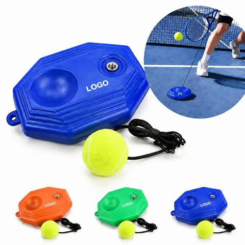 Tennis Rebound Ball Trainer with Rope for Solo Practice