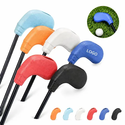 TPE Golf Iron Head Covers Set with Easy-Access Number Holes