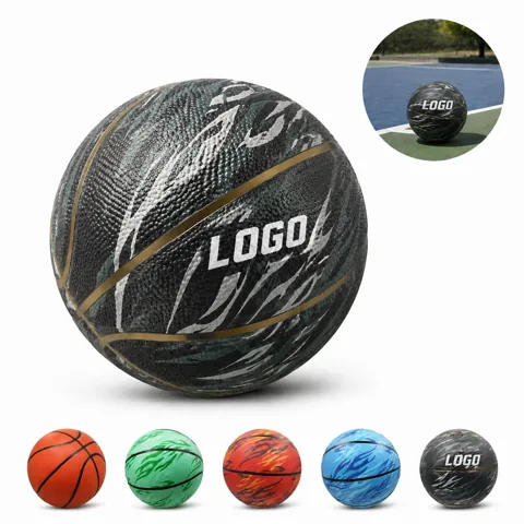 Custom Logo Butyl Rubber Basketball for Teams & Events