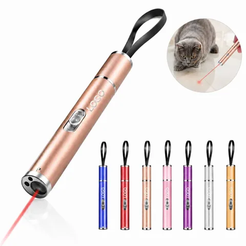 USB Rechargeable 3-in-1 Flashlight with UV, Red, White
