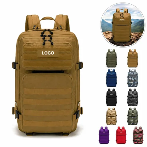 Rugged 900D Nylon Outdoor Daypack with Padded Laptop Sleeve