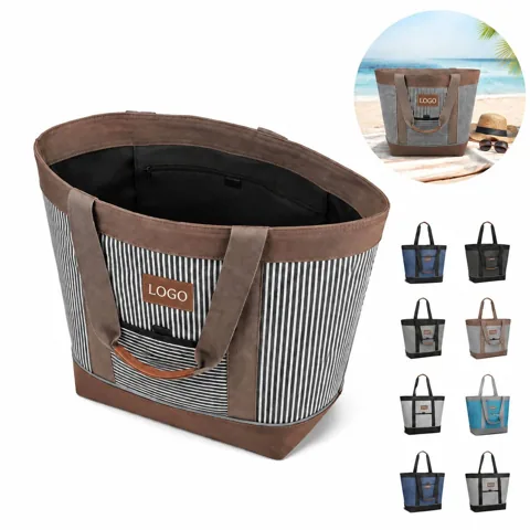 Thermal Insulated Leakproof Cooler Tote, 8-Hour Ice