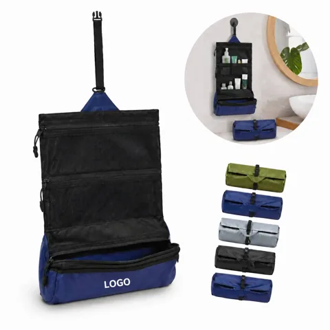 Waterproof Travel Toiletry Pouch with Wet-Dry Separation