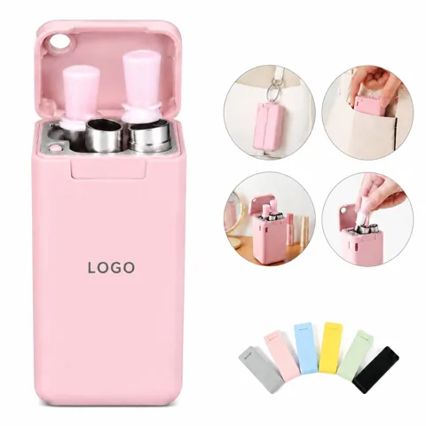 Reusable Folding Drinking Straw Set with Case and Cleaning