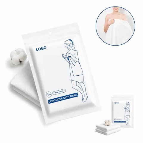 Disposable Travel Towel Pack, Eco-Friendly Thick Dry Wipes