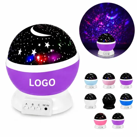 Personalized Galaxy Star Projector Night Light