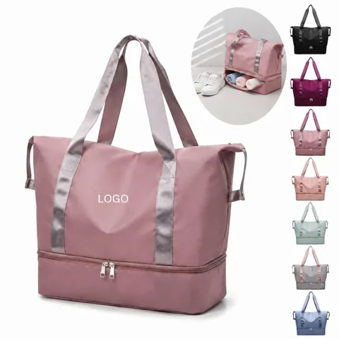 Water Resistant Garment Duffel Bag with Foldable Travel