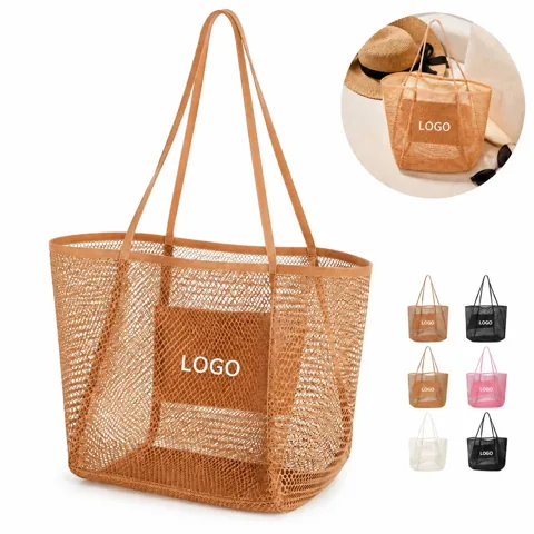 Custom Quick-Dry Beach Tote with Reinforced Handles