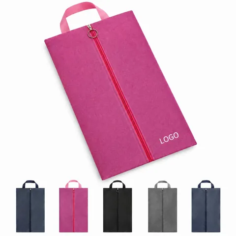 Custom Logo Heavy Duty Polyester Shoe Organizer Bag