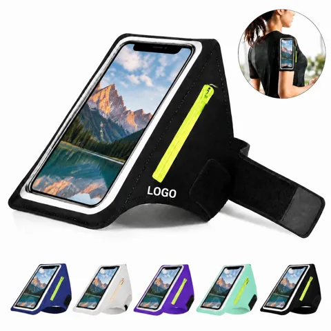 Customized Waterproof Phone Armband with Key Holder