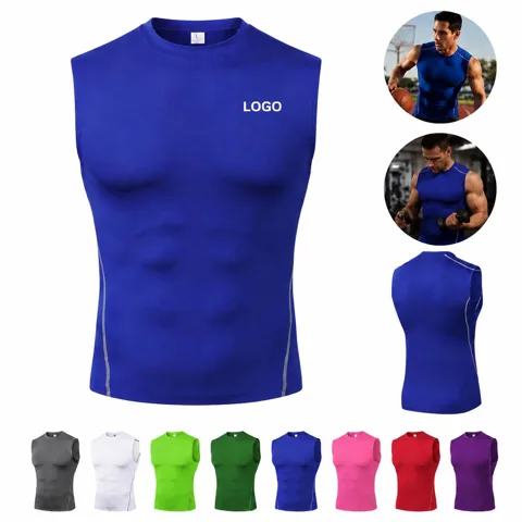 Men's Quick Dry Sleeveless Performance Tank Top