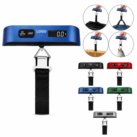 Digital Luggage Scale with LCD Display, 50kg Capacity