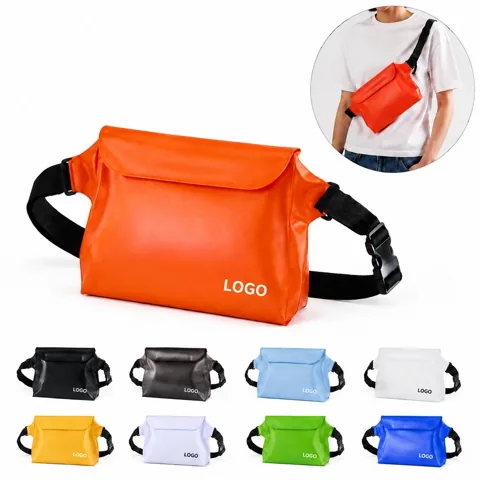 Waterproof Waist Pouch Dry Bag with Clear Window