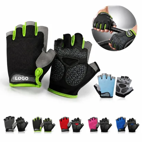 Deerskin Palm Weight Lifting Gloves with Breathable Mesh
