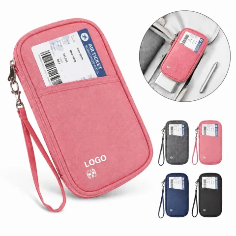 RFID Blocking Passport Organizer Travel Wallet