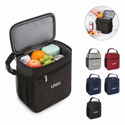 Custom Thermal Lunch Bag with Embroidered Logo