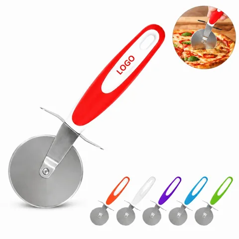 Commercial Stainless Steel Pizza Slicer with Ergonomic
