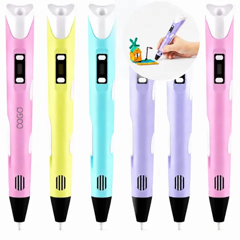 3D Pen with Stepless Speed Control, Ceramic Nozzle