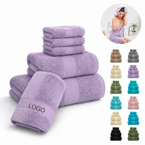 Custom Oversized Cotton Terry Towel for Beach Pool Bath