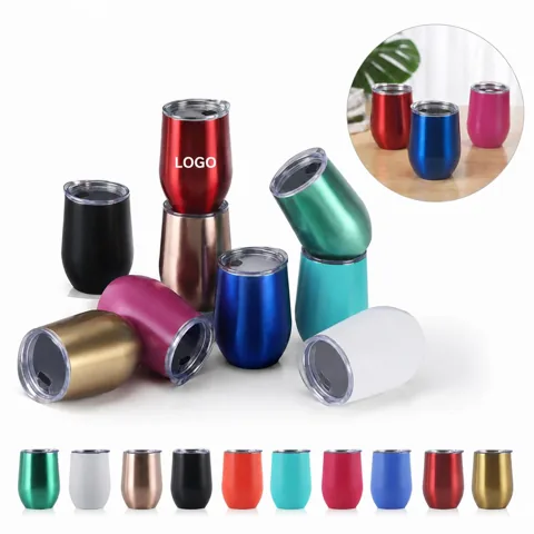 12oz Stainless Steel Stemless Wine Tumbler