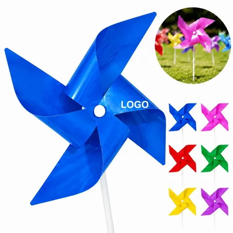 Solid Color Pinwheel Stick for Party Favors, Easy Assembly