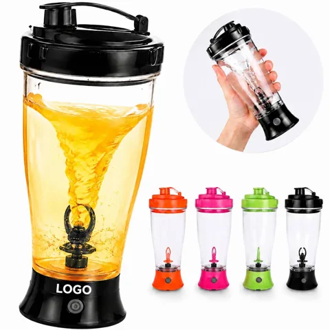 Battery Powered Shaker Mixer Bottle with Leak Proof Lid