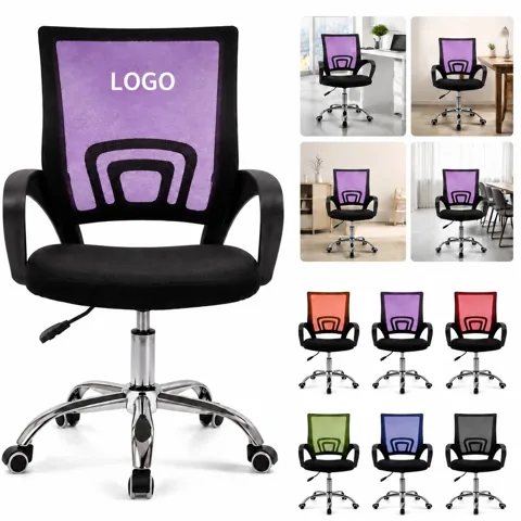 Ergonomic Mesh Office Chair with Lumbar Support, High Back