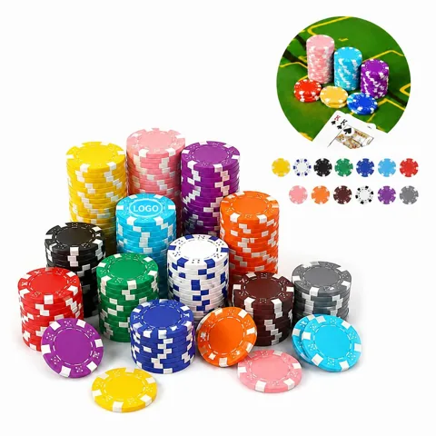 Deluxe Poker Chips Reward Tokens Set for Games, Customizable