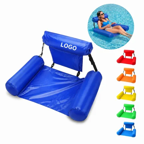 Inflatable Pool Lounger Hammock Seat